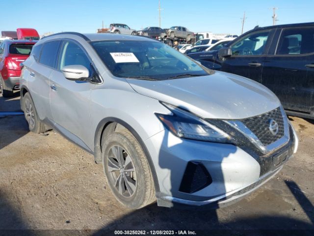 nissan murano 2019 5n1az2mj1kn105950