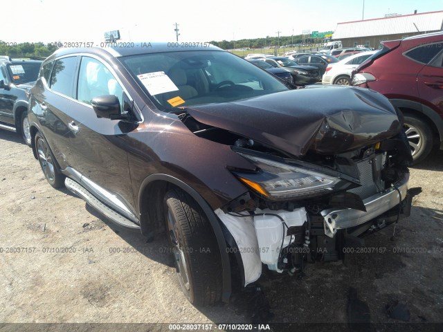 nissan murano 2019 5n1az2mj1kn160074