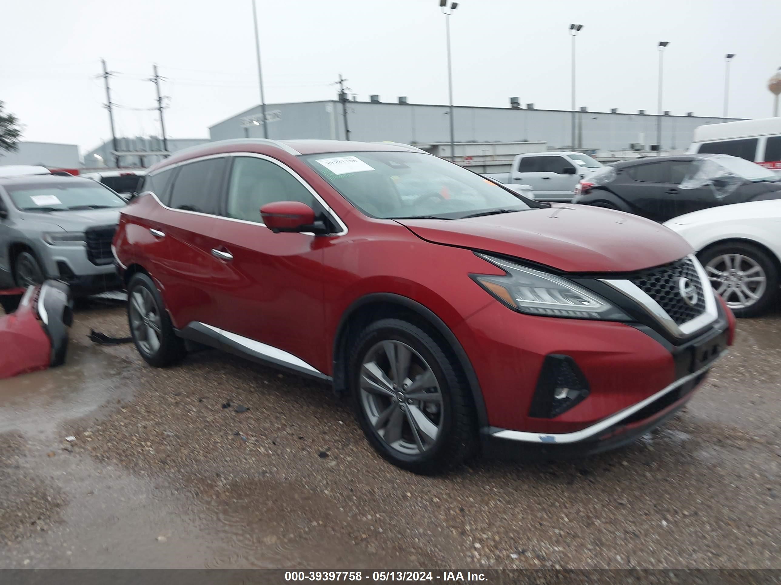 nissan murano 2019 5n1az2mj2kn140951