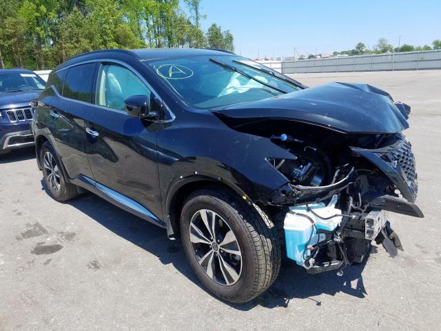 nissan murano s 2019 5n1az2mj4kn158657