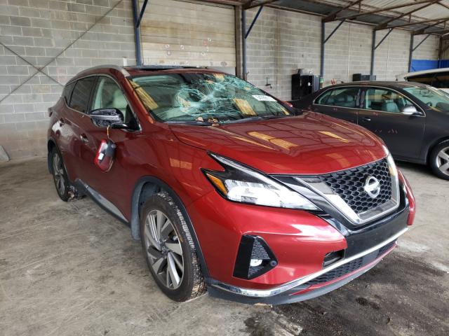 nissan murano s 2019 5n1az2mj5kn125067