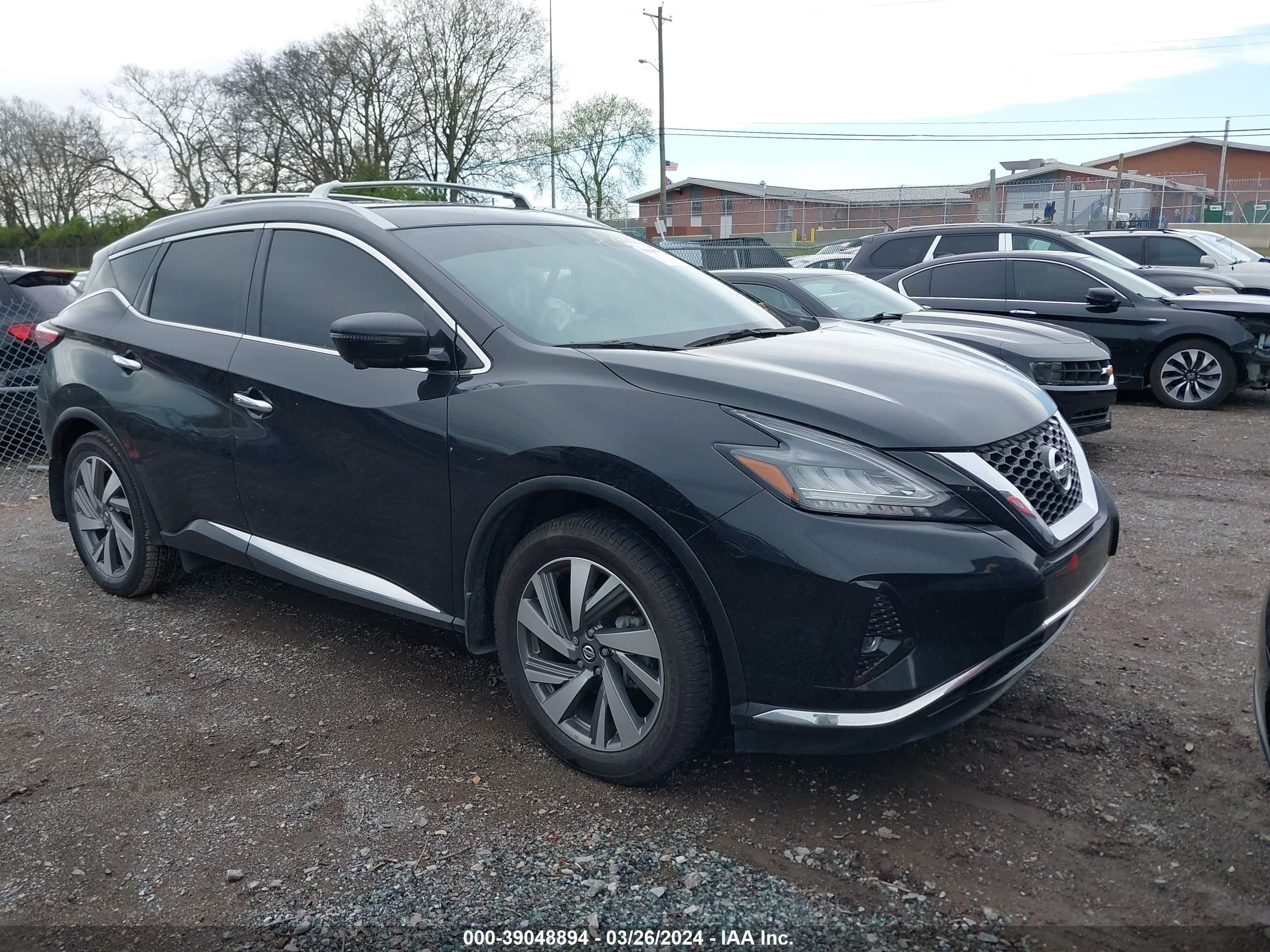 nissan murano 2019 5n1az2mj5kn139857