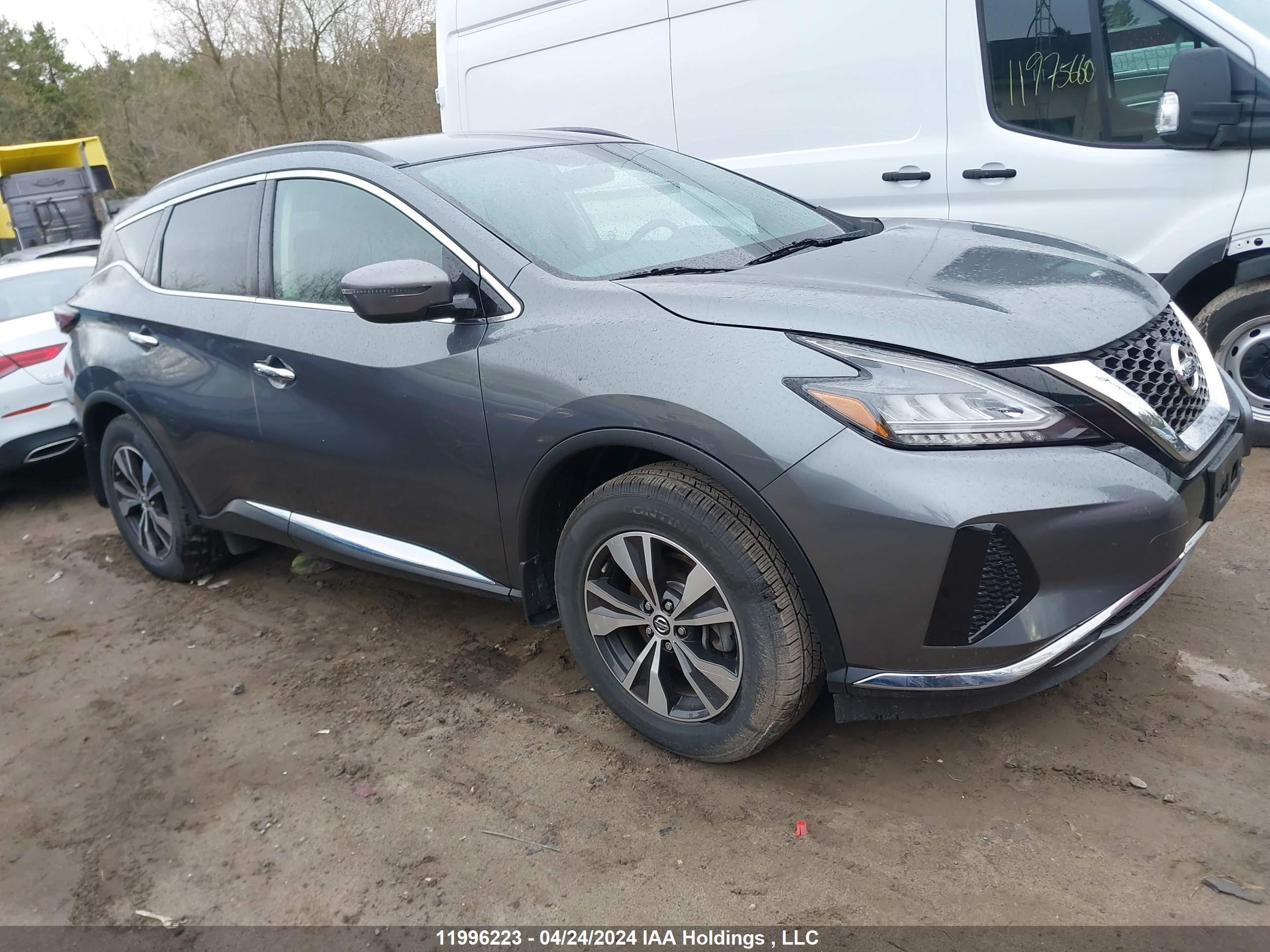 nissan murano 2019 5n1az2mj7kn147975