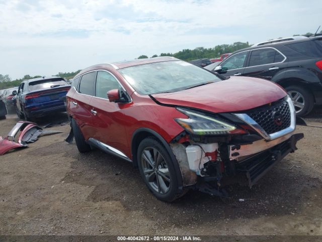 nissan murano 2019 5n1az2mj7kn153078