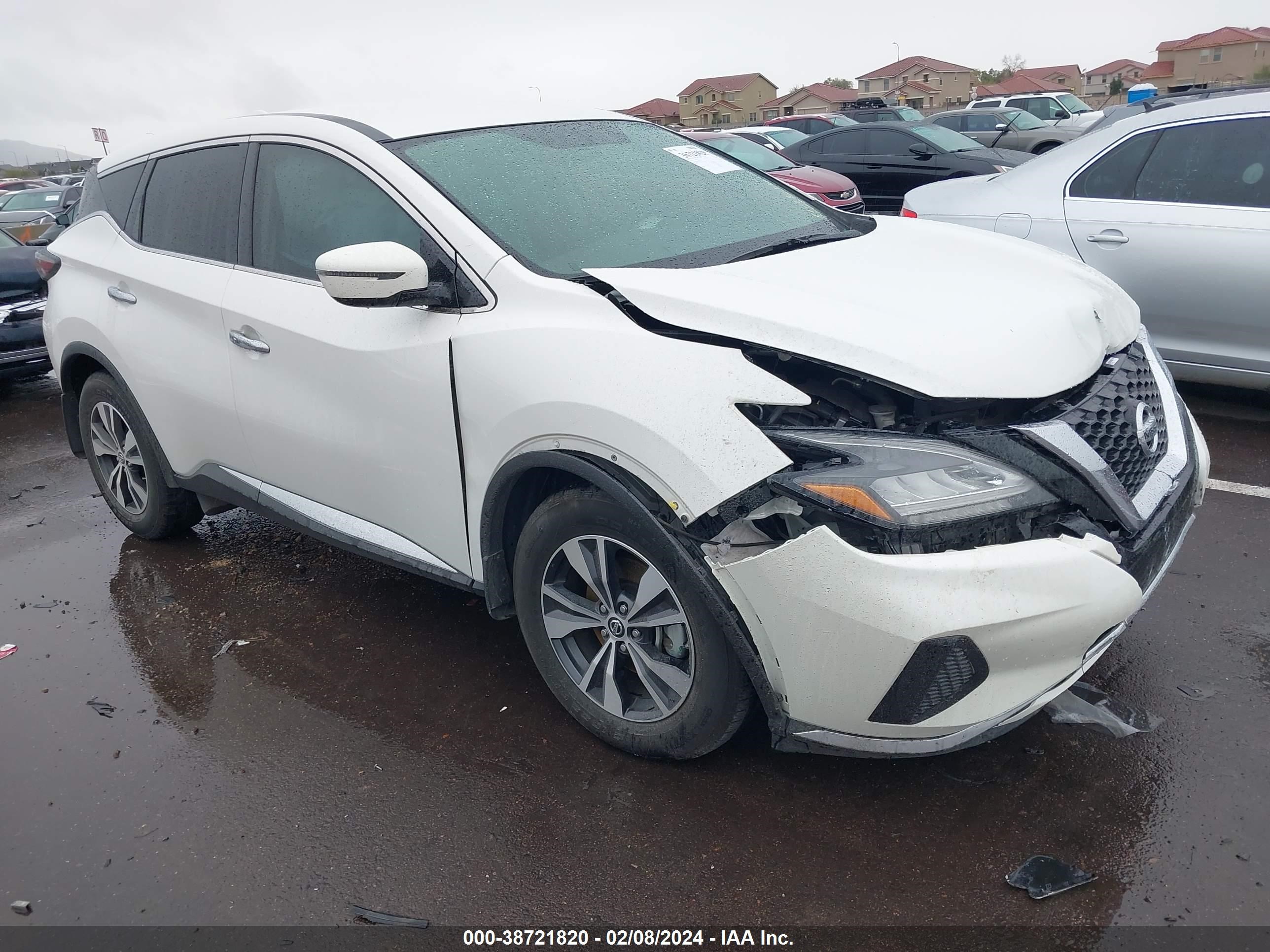 nissan murano 2019 5n1az2mj8kn110126