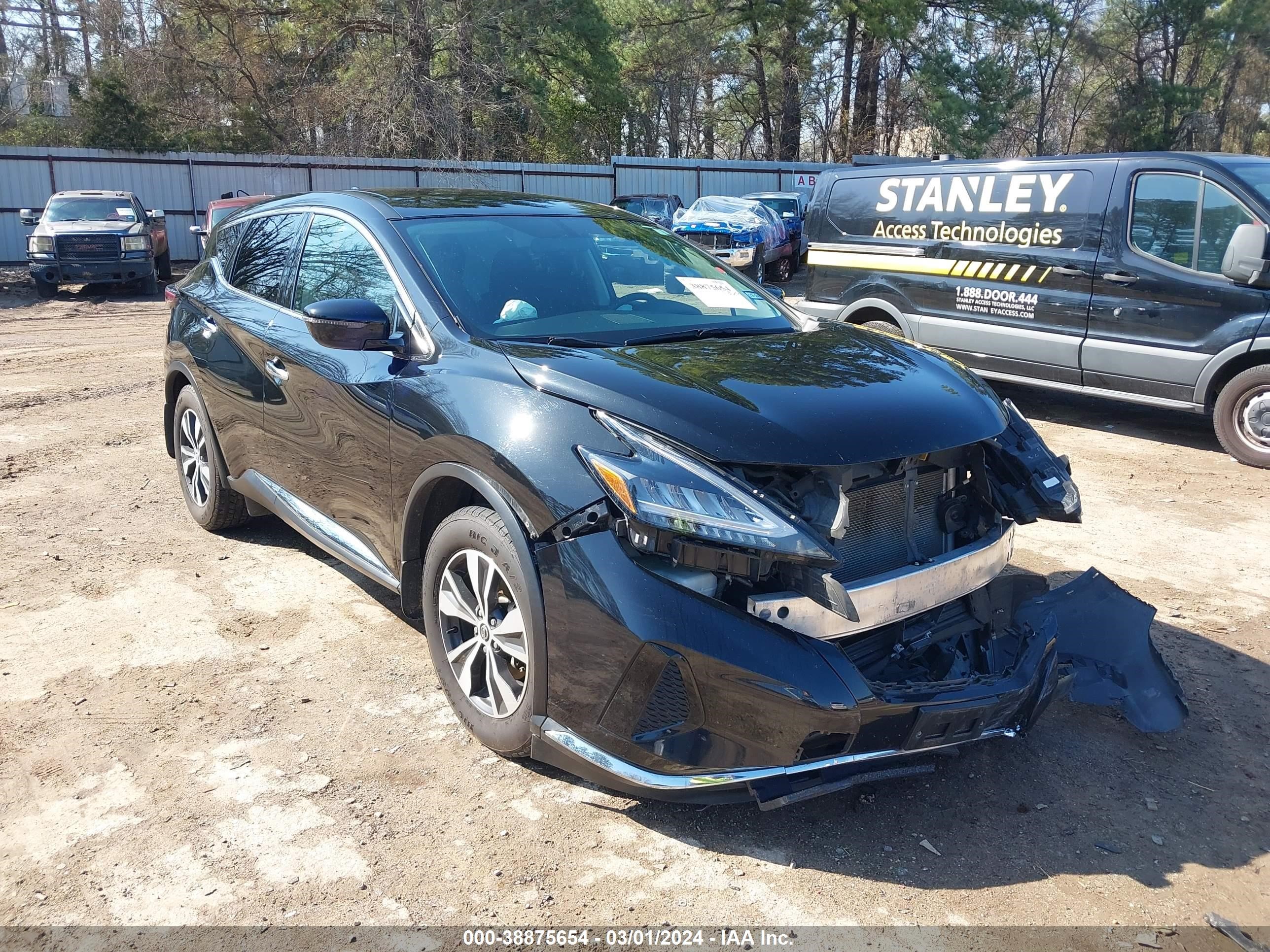 nissan murano 2019 5n1az2ms0kn162343