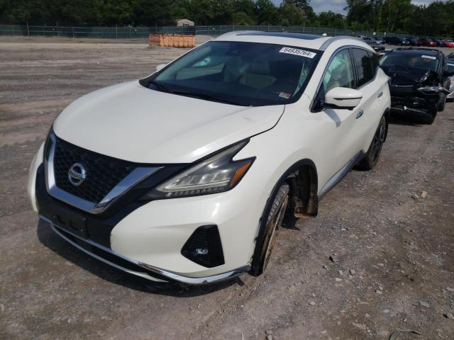 nissan murano 2019 5n1az2ms1kn135149