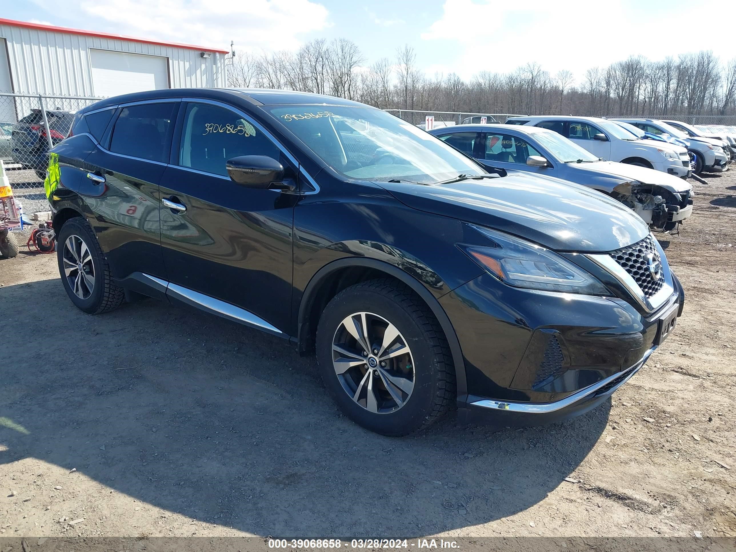 nissan murano 2019 5n1az2ms2kn122944