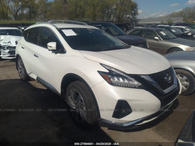 nissan murano 2019 5n1az2ms2kn135466