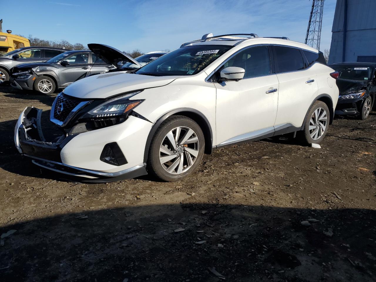 nissan murano 2019 5n1az2ms4kn121312