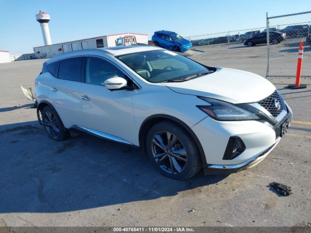 nissan murano 2019 5n1az2ms4kn150342