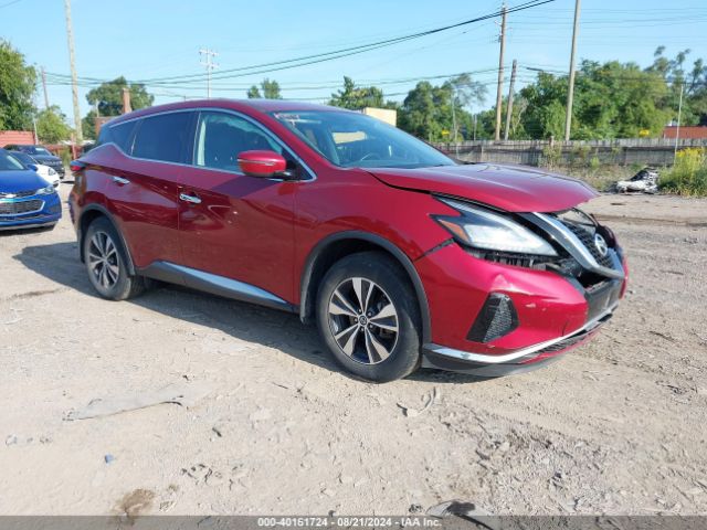 nissan murano 2019 5n1az2ms5kn102591