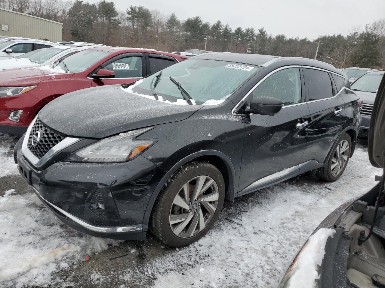 nissan murano 2019 5n1az2ms6kn150259