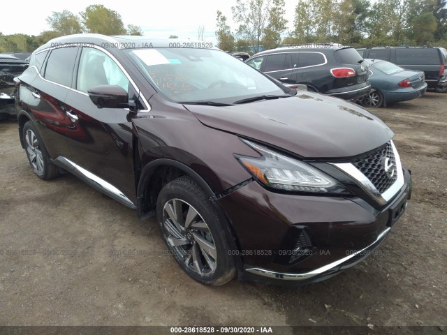 nissan murano 2019 5n1az2ms7kn137908