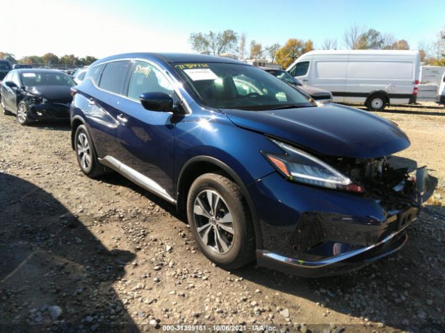 nissan murano 2019 5n1az2ms7kn161741