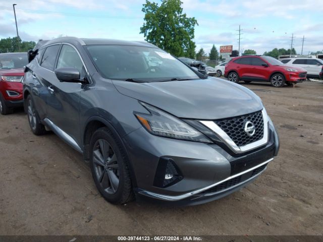 nissan murano 2019 5n1az2ms8kn118347