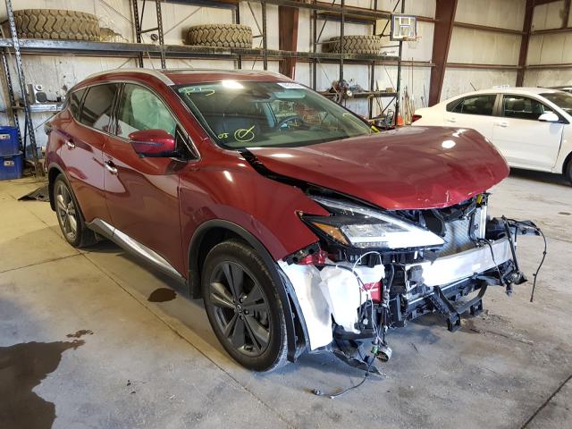 nissan murano s 2019 5n1az2ms8kn151459