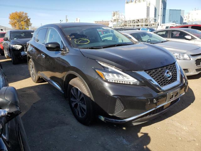 nissan murano s 2019 5n1az2ms8kn165961