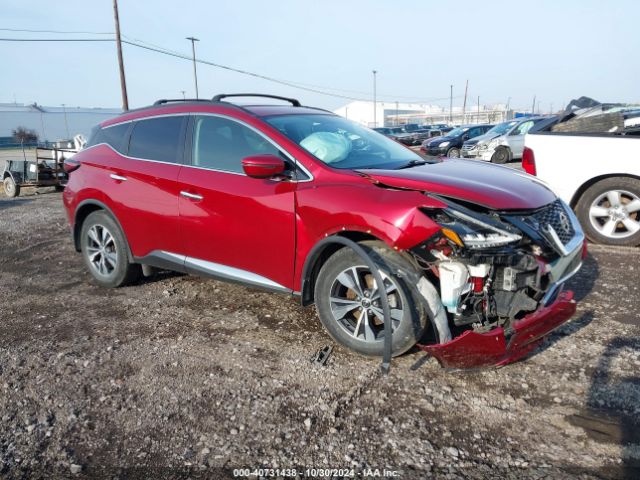 nissan murano 2019 5n1az2ms9kn160882