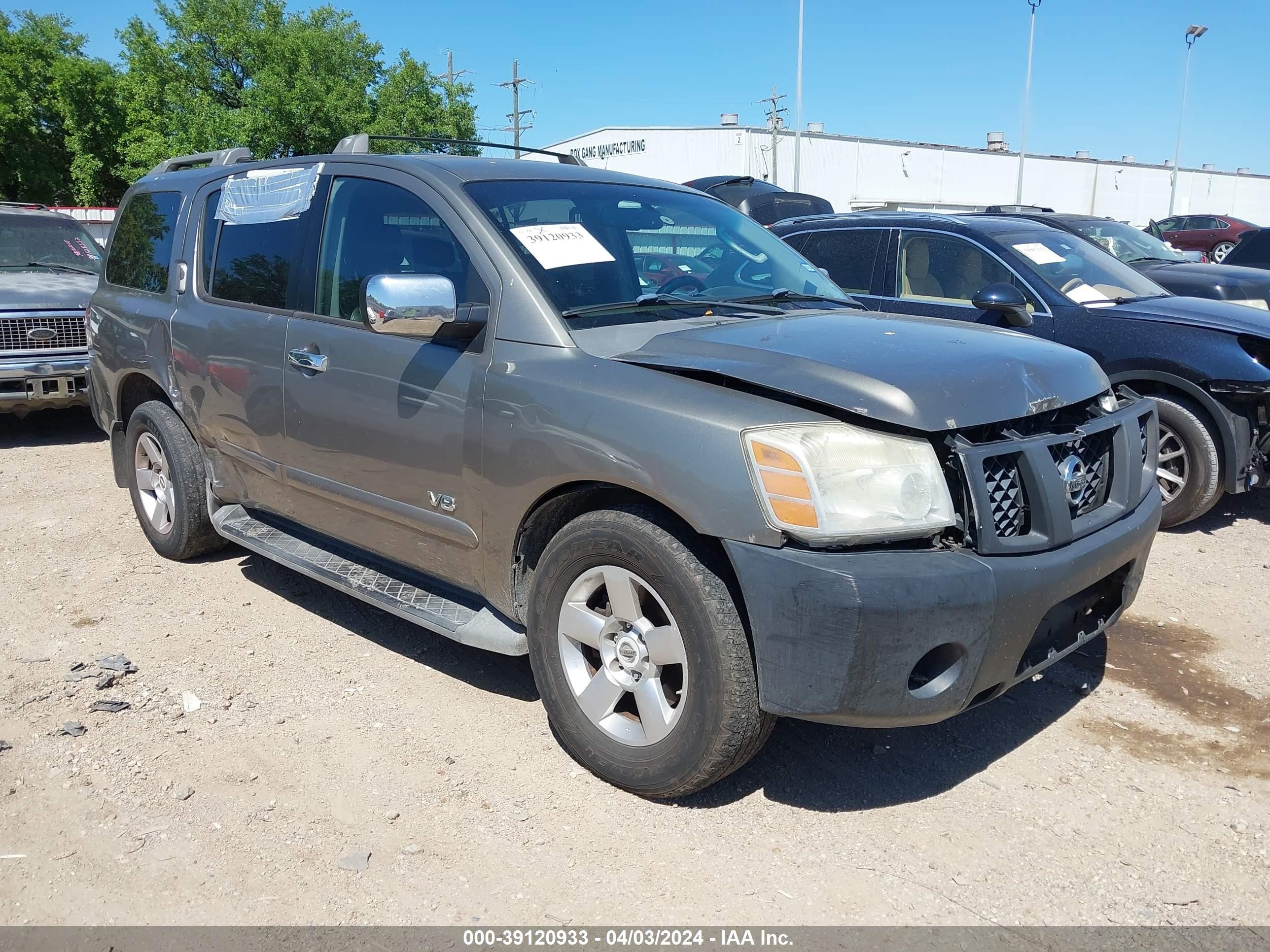 nissan armada 2007 5n1ba08a17n715641