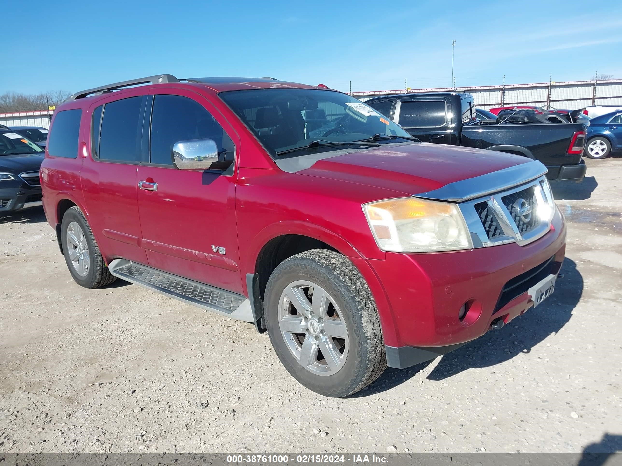 nissan armada 2009 5n1ba08c19n606603