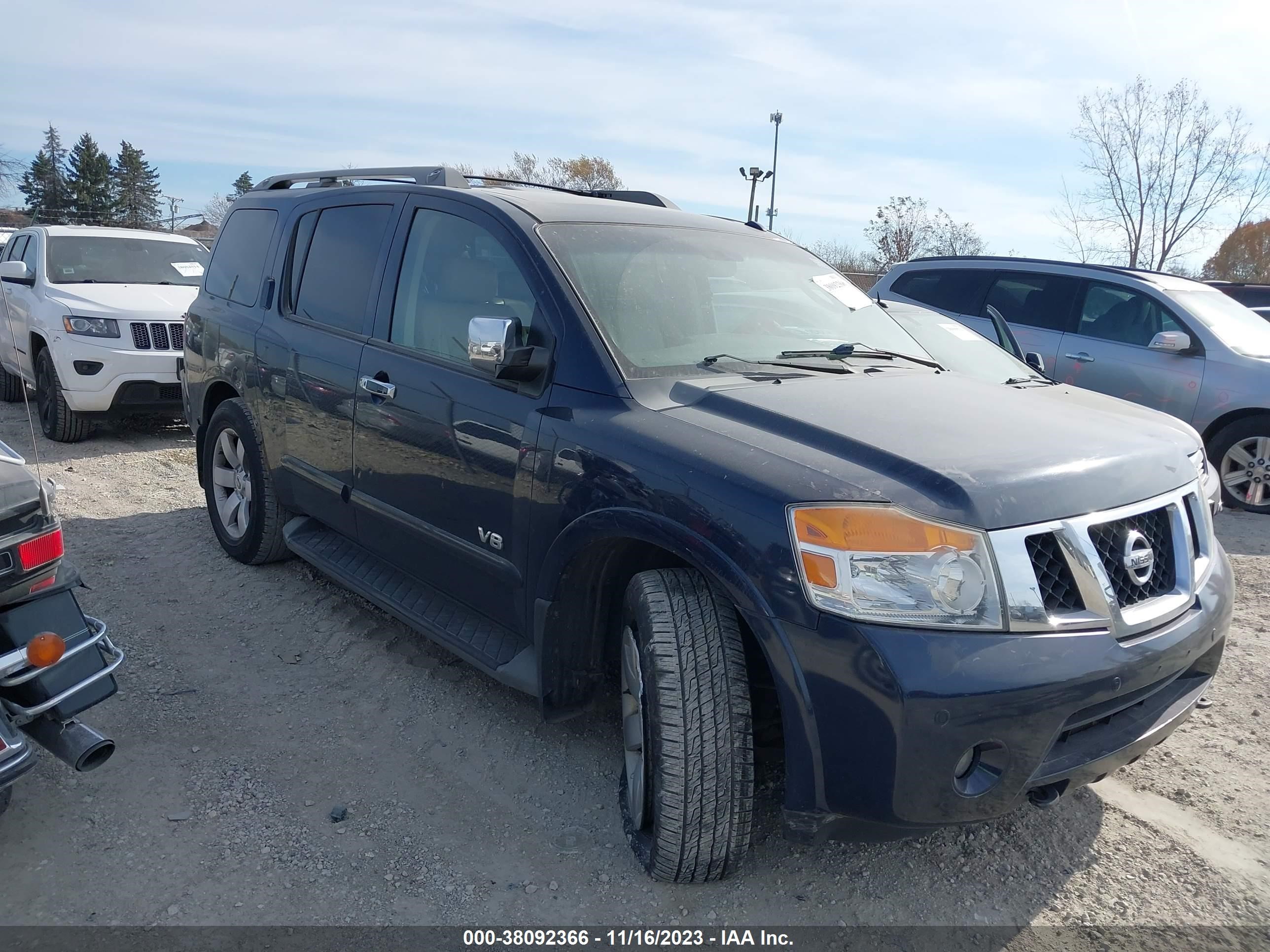 nissan armada 2008 5n1ba08c78n602179