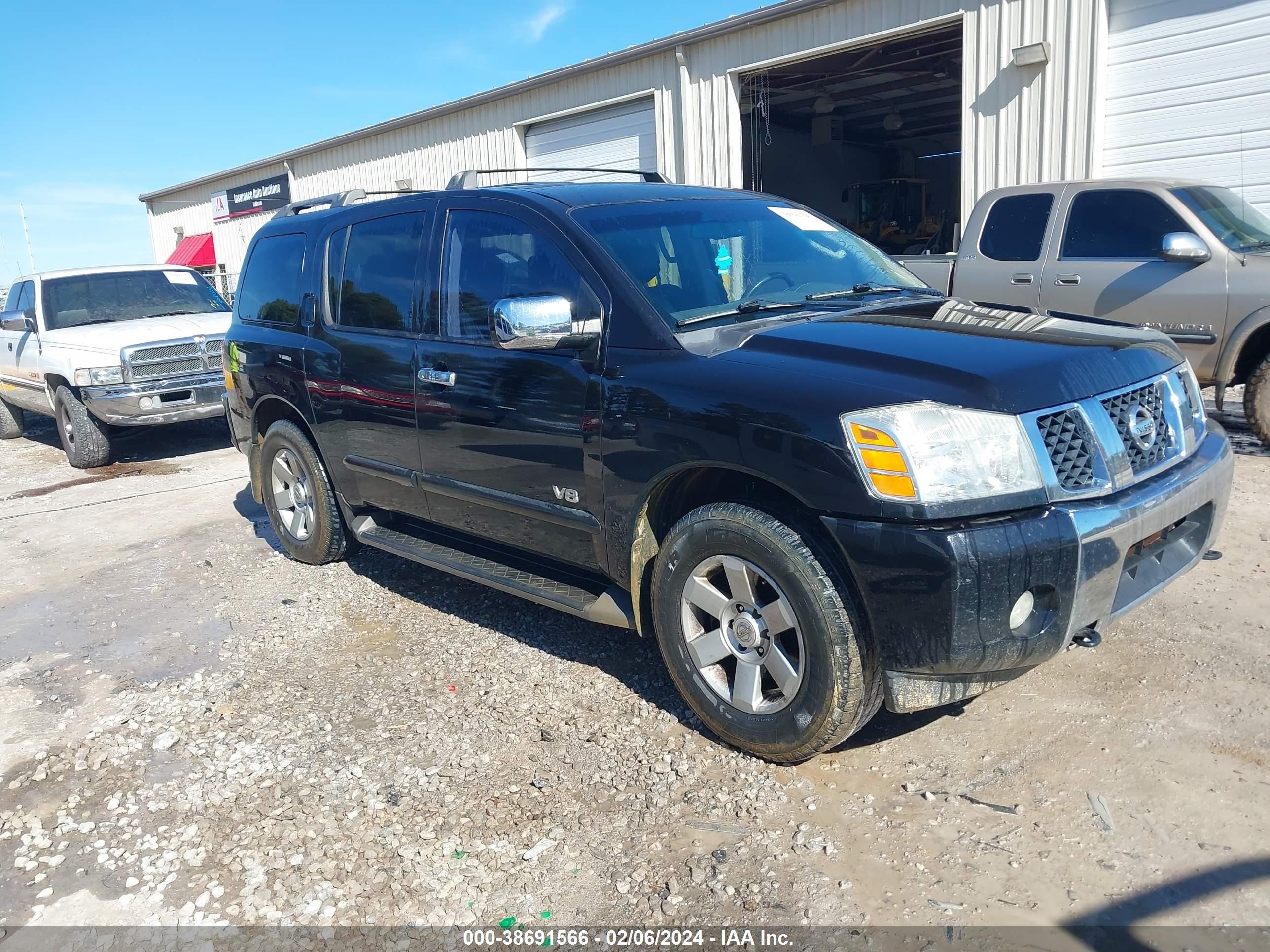 nissan armada 2007 5n1ba08c97n711404