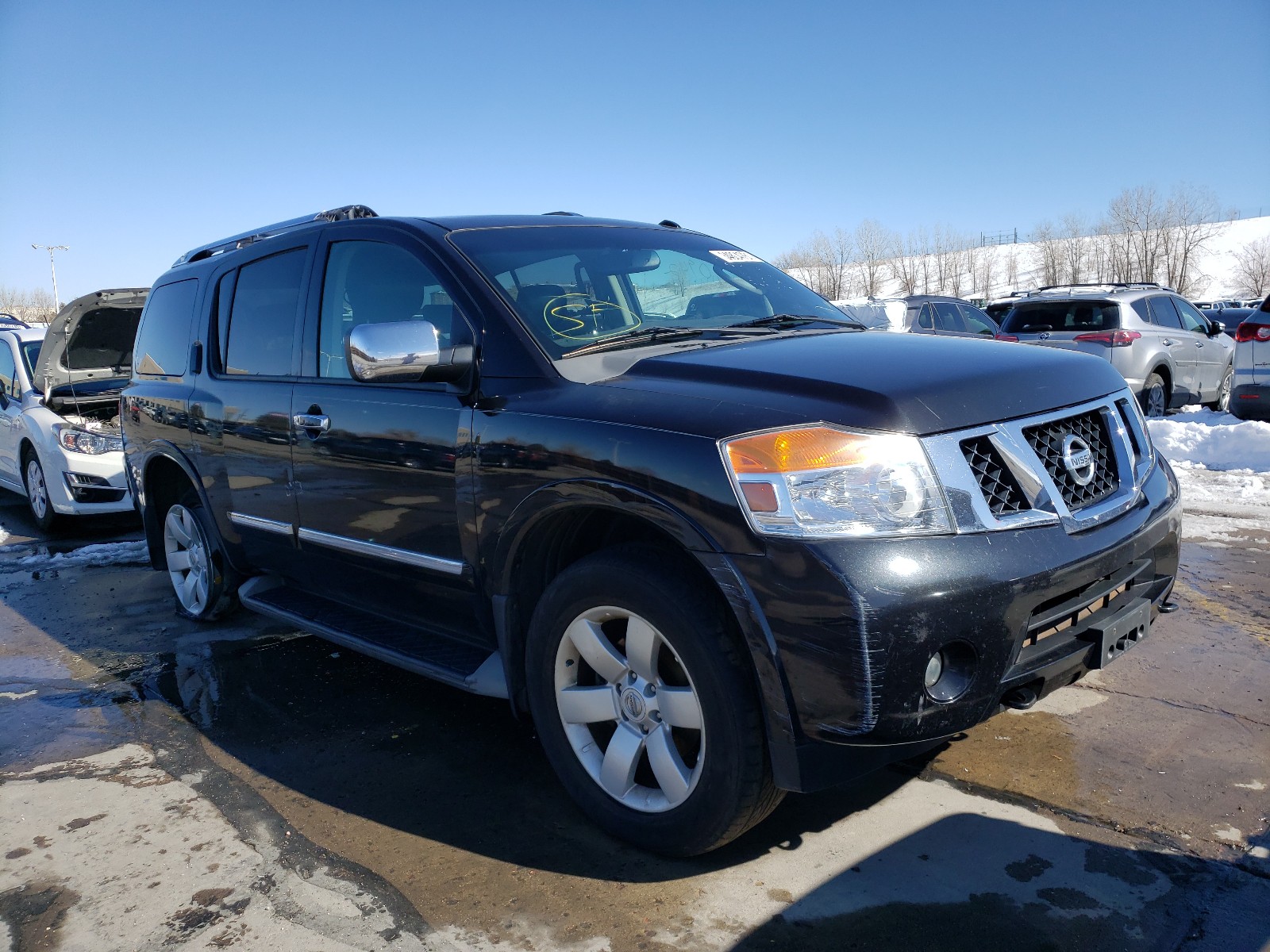 nissan armada se 2010 5n1ba0nc4an601467