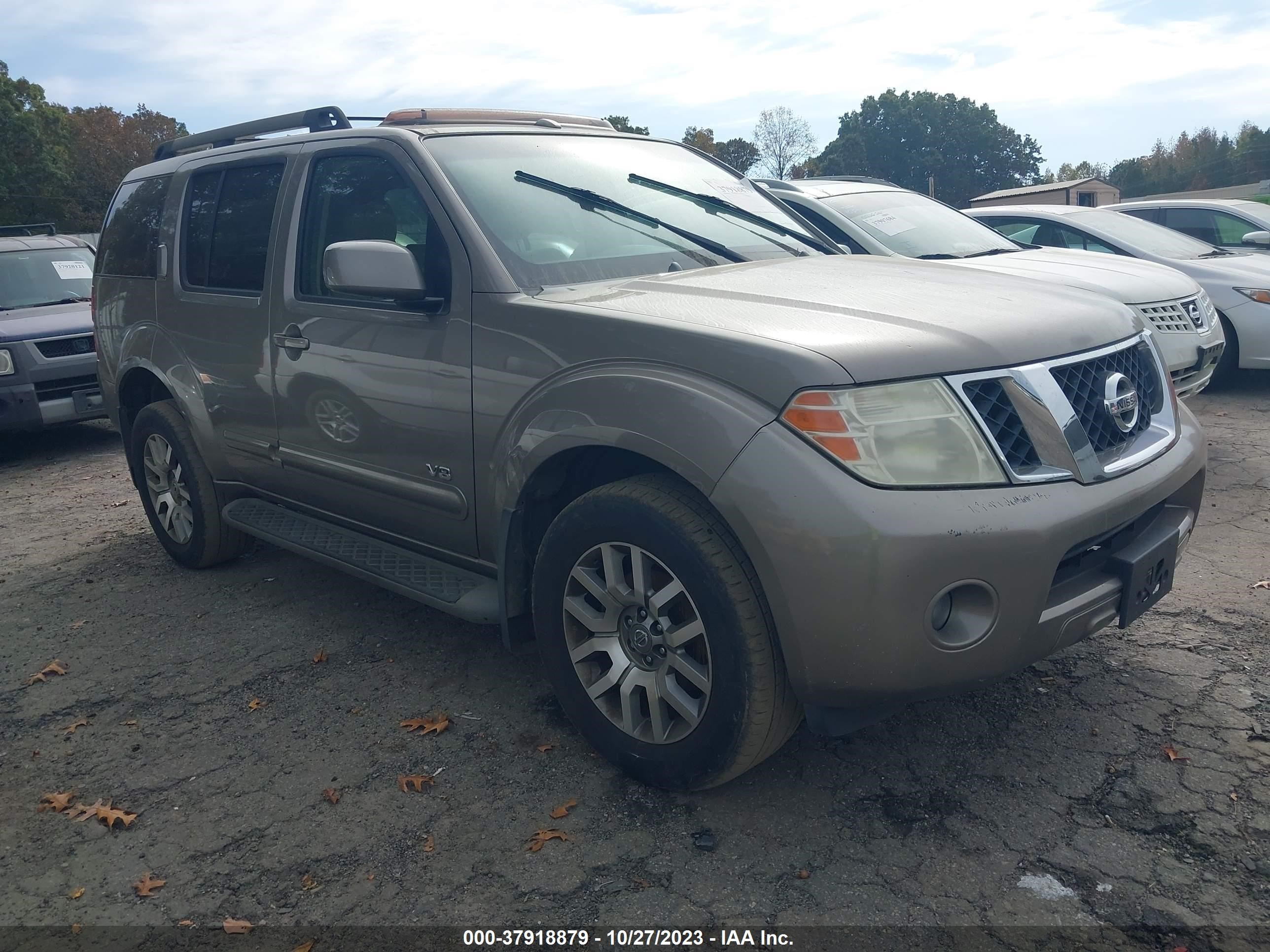 nissan pathfinder 2008 5n1br18a88c610302