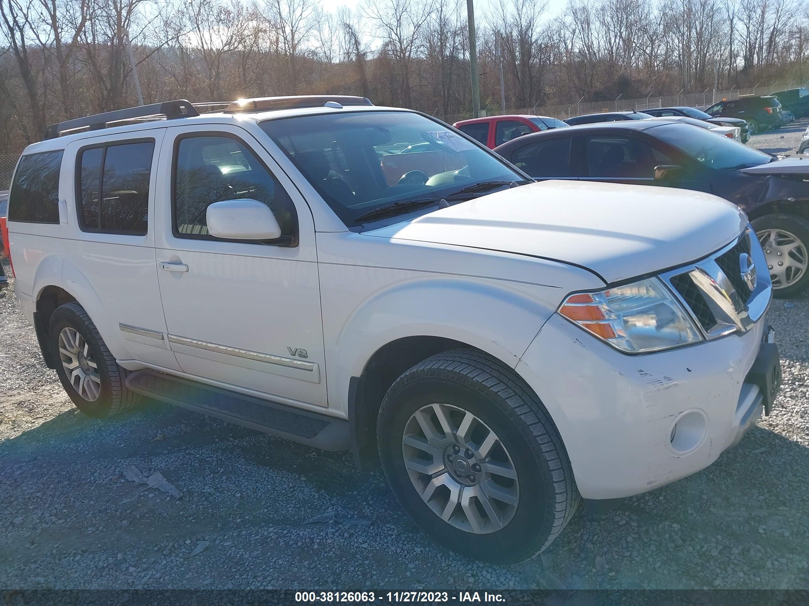 nissan pathfinder 2008 5n1br18b68c609643