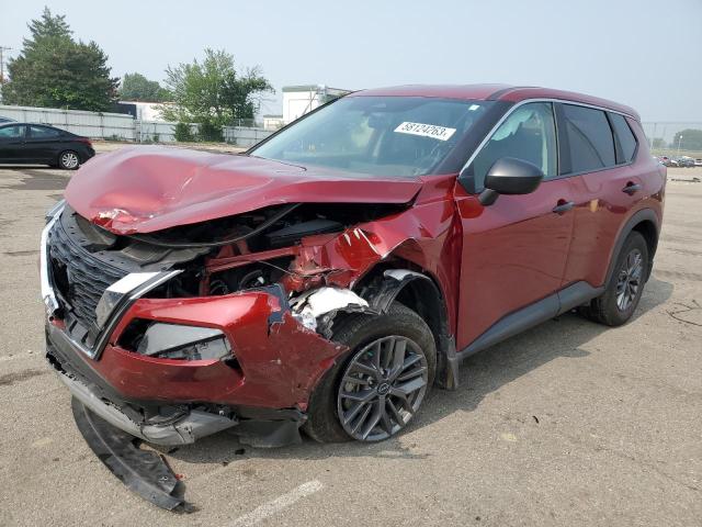 nissan rogue s 2023 5n1bt3ab0pc737589