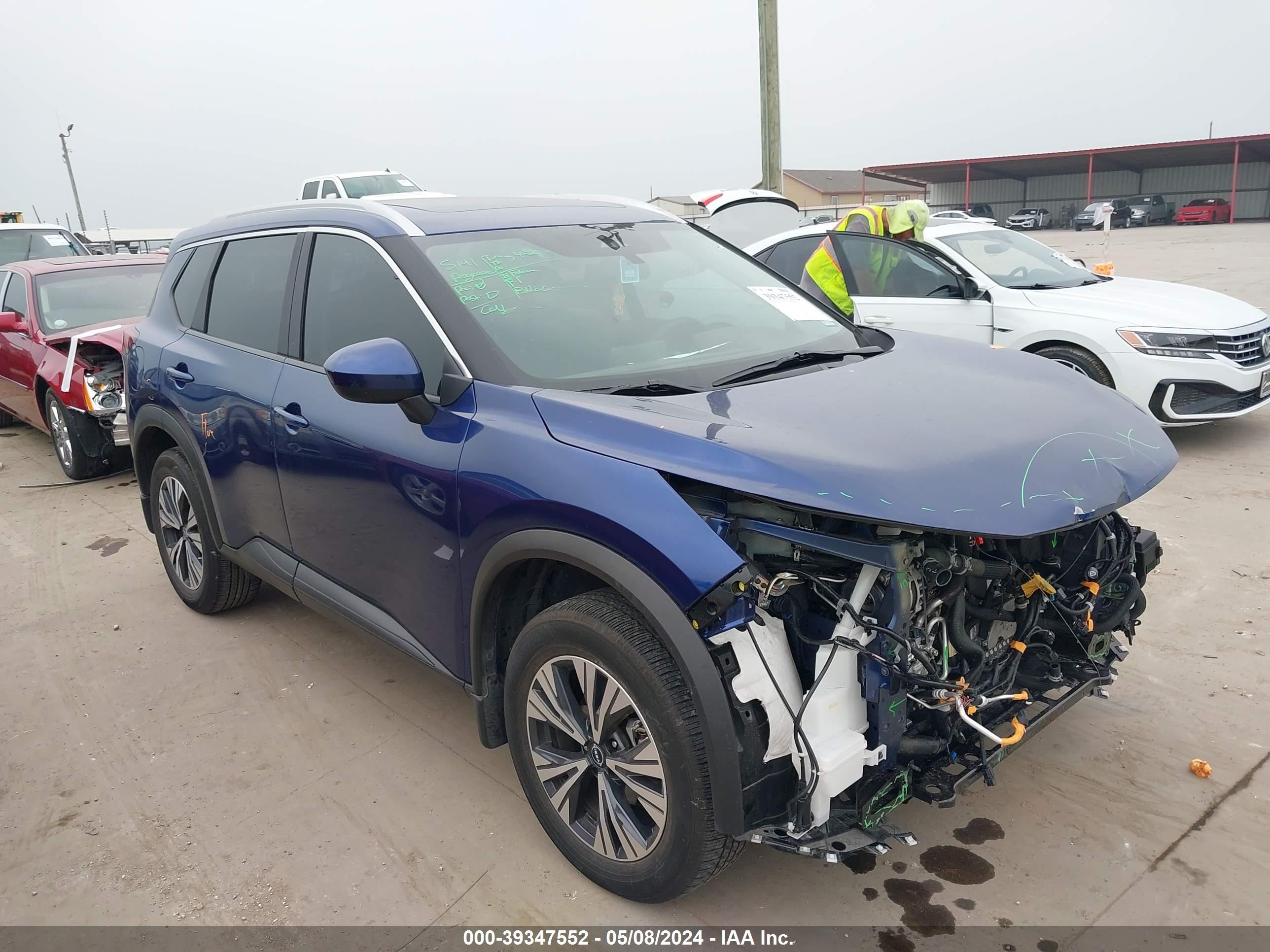 nissan rogue 2023 5n1bt3ba6pc787452