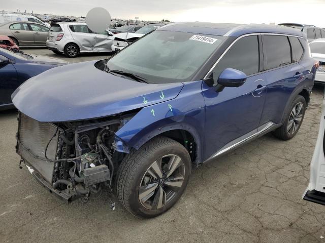 nissan rogue sl 2022 5n1bt3ca7nc705367