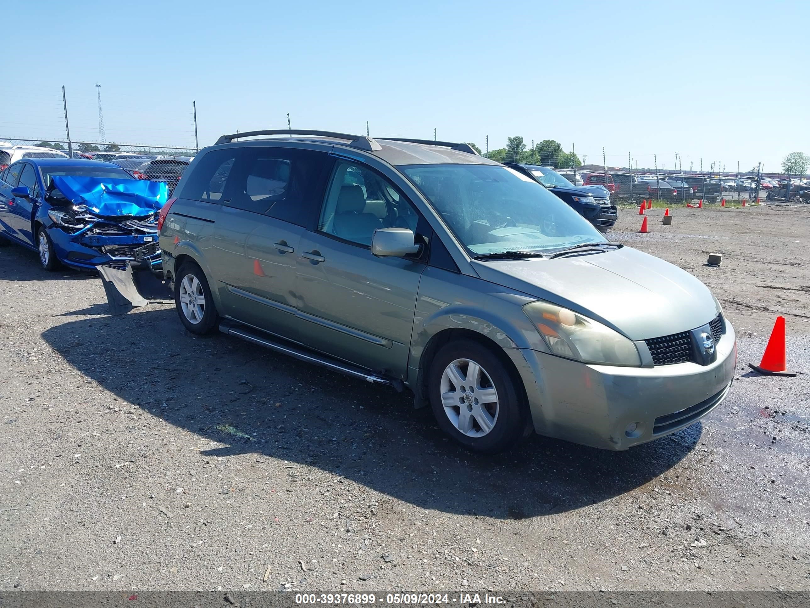 nissan quest 2005 5n1bv28u05n116124