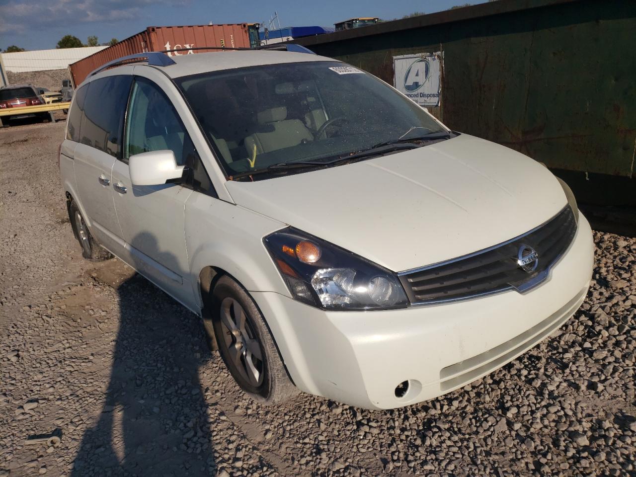 nissan quest 2007 5n1bv28u07n129961