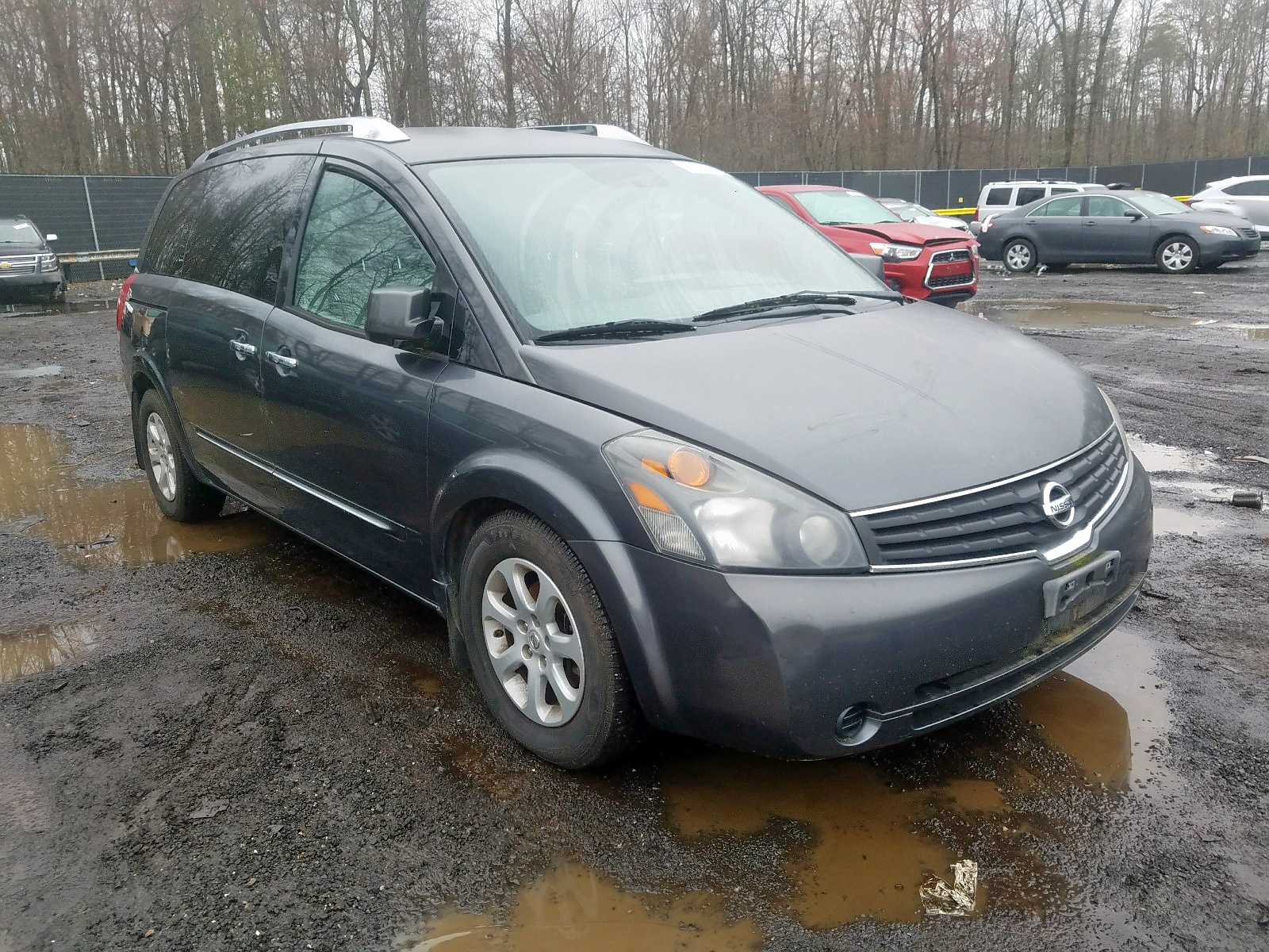 nissan quest 2008 5n1bv28u28n119627