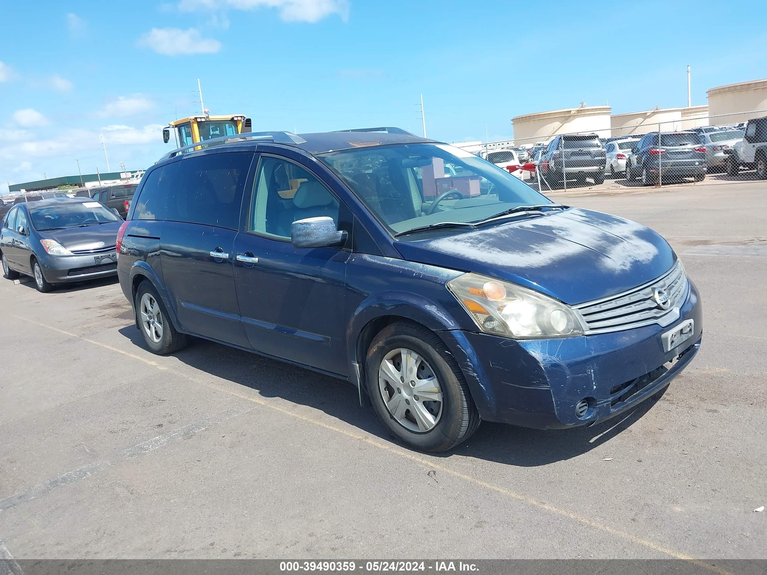 nissan quest 2007 5n1bv28u37n102916