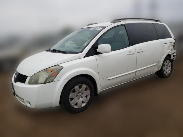 nissan quest 2005 5n1bv28u45n107376