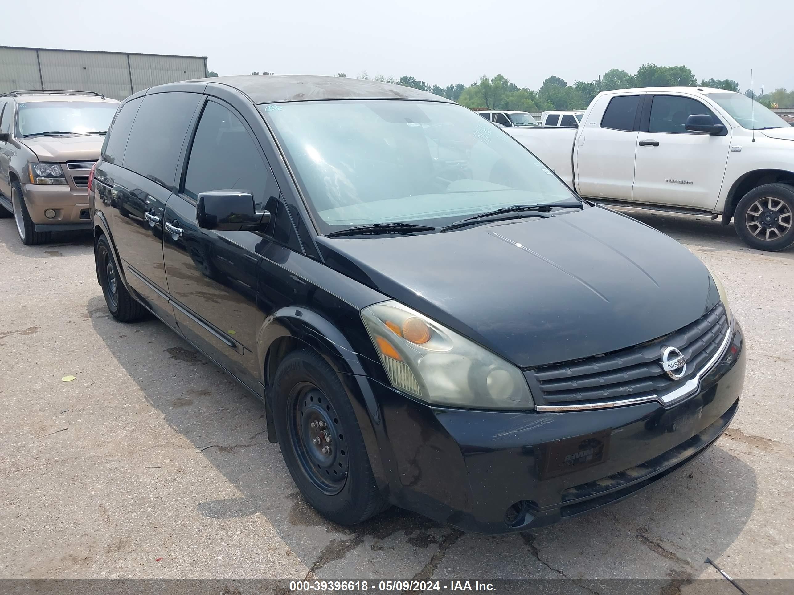 nissan quest 2007 5n1bv28u97n104220