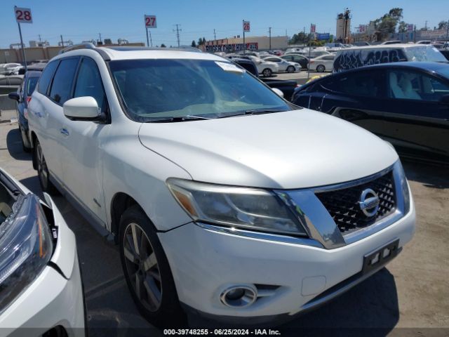 nissan pathfinder hybrid 2014 5n1cr2mm2ec637291