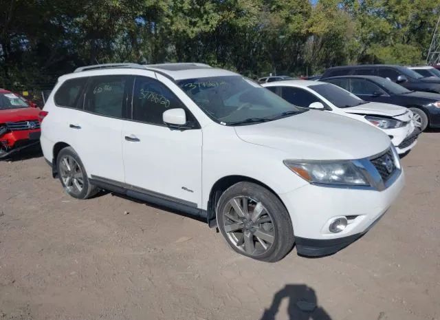 nissan pathfinder hybrid 2014 5n1cr2mn5ec652960