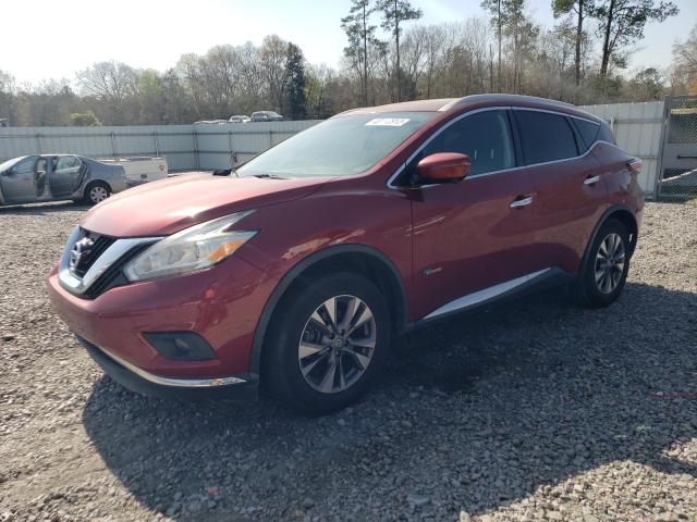 nissan murano sl 2016 5n1cz2mg0gn154142