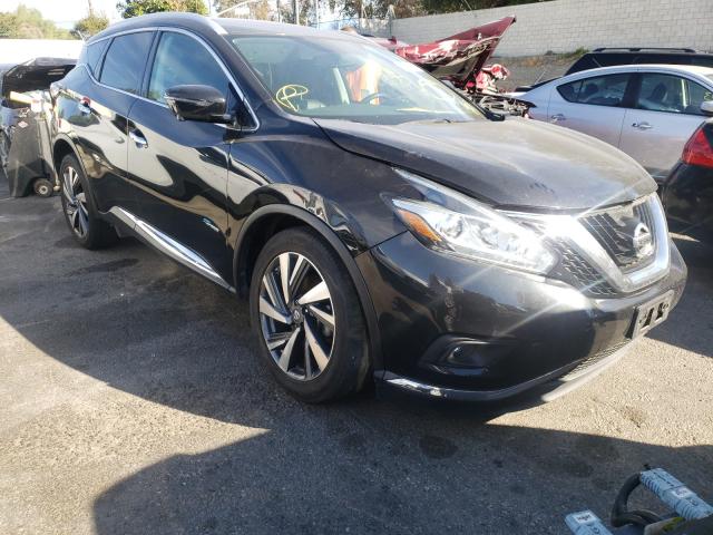 nissan murano sl 2016 5n1cz2mg9gn151725