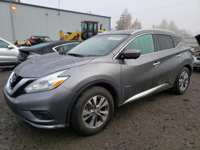 nissan murano sl 2016 5n1cz2mh5gn111716