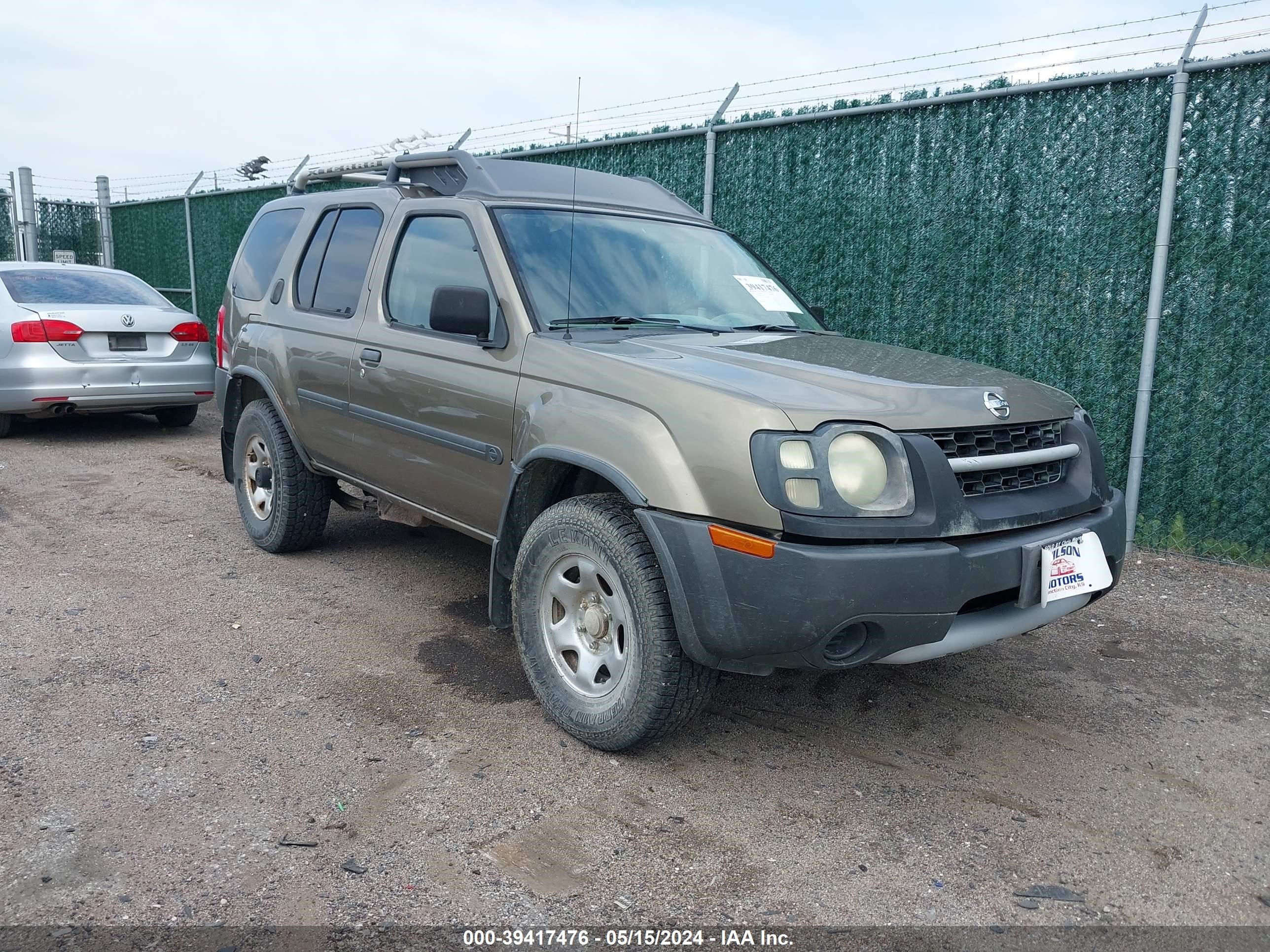 nissan xterra 2002 5n1dd28t92c594584