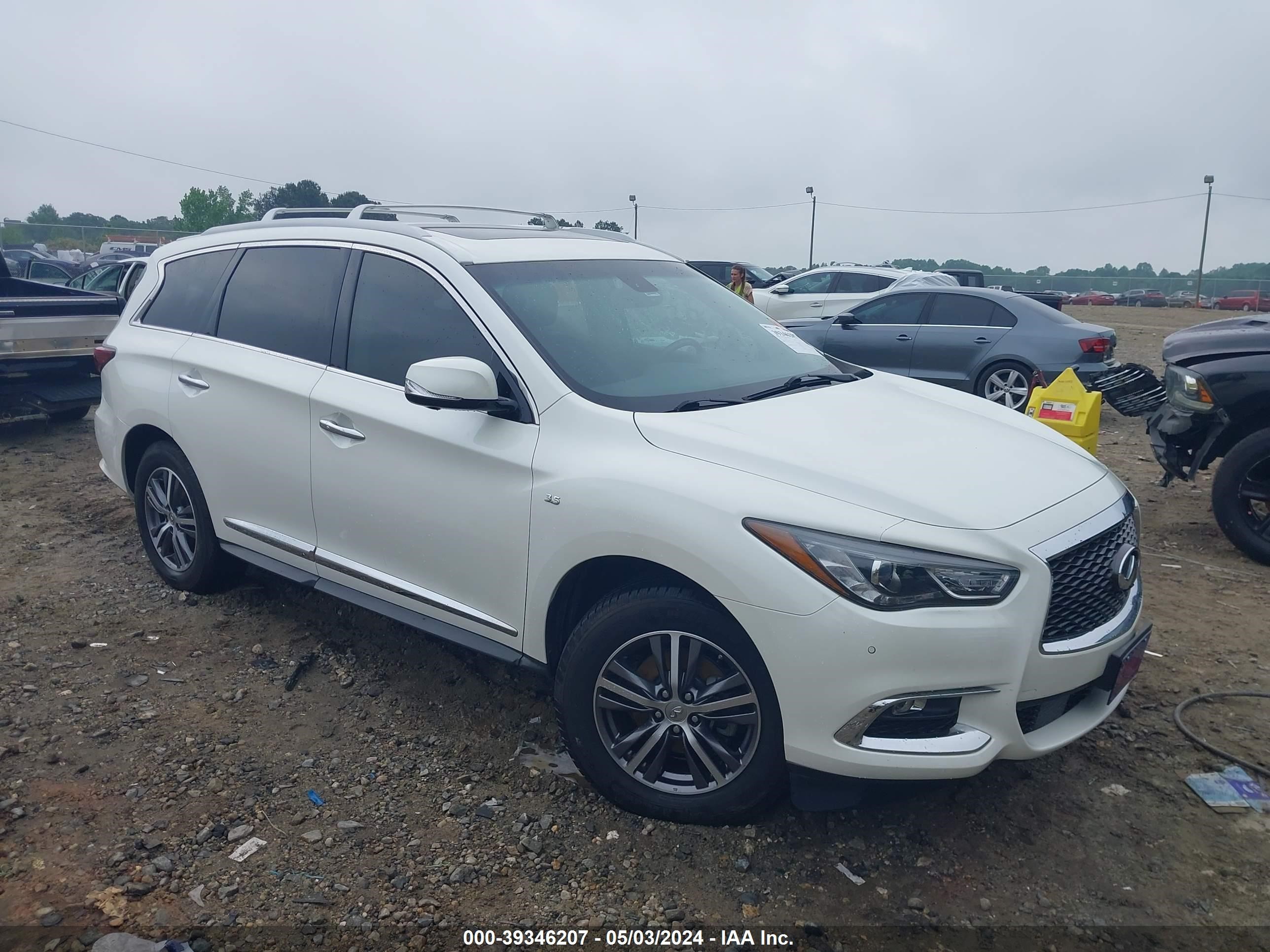 infiniti qx60 2017 5n1dl0mn5hc501292