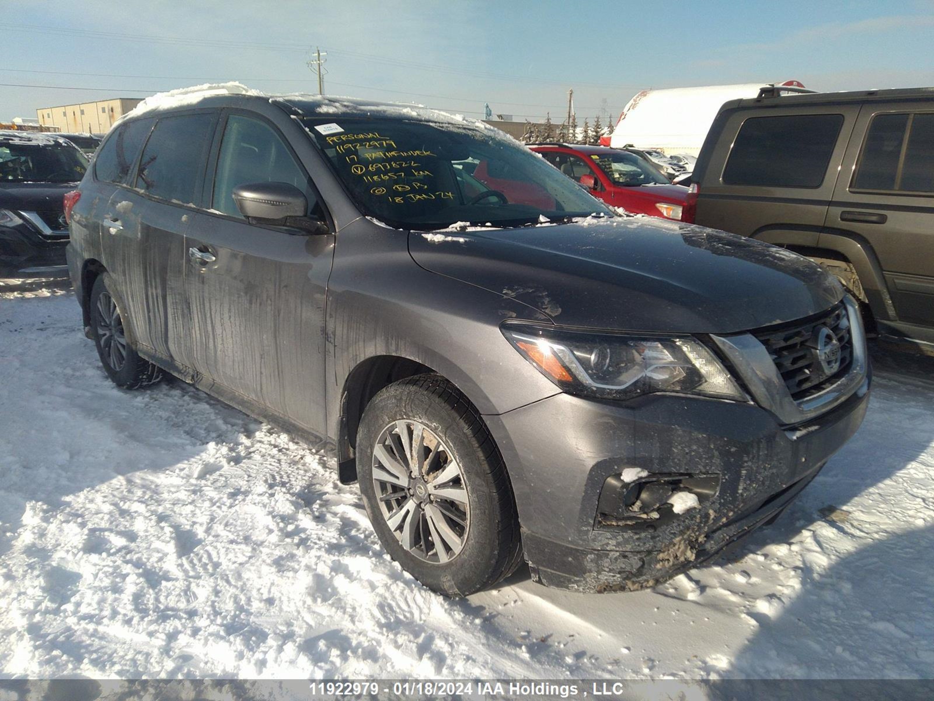 nissan pathfinder 2017 5n1dr2mm0hc693822