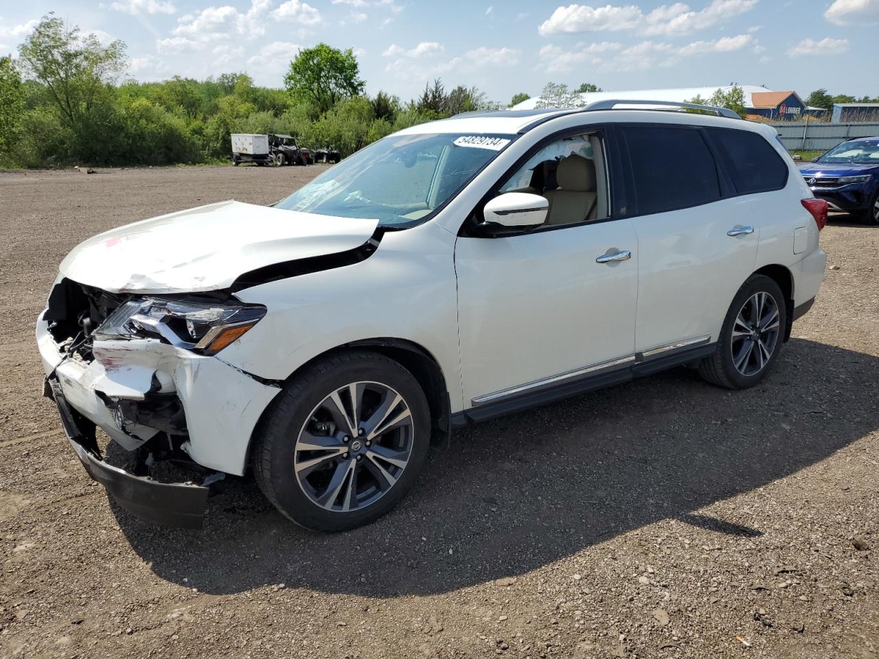 nissan pathfinder 2019 5n1dr2mm1kc595406