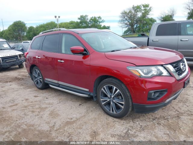 nissan pathfinder 2018 5n1dr2mm9jc627565