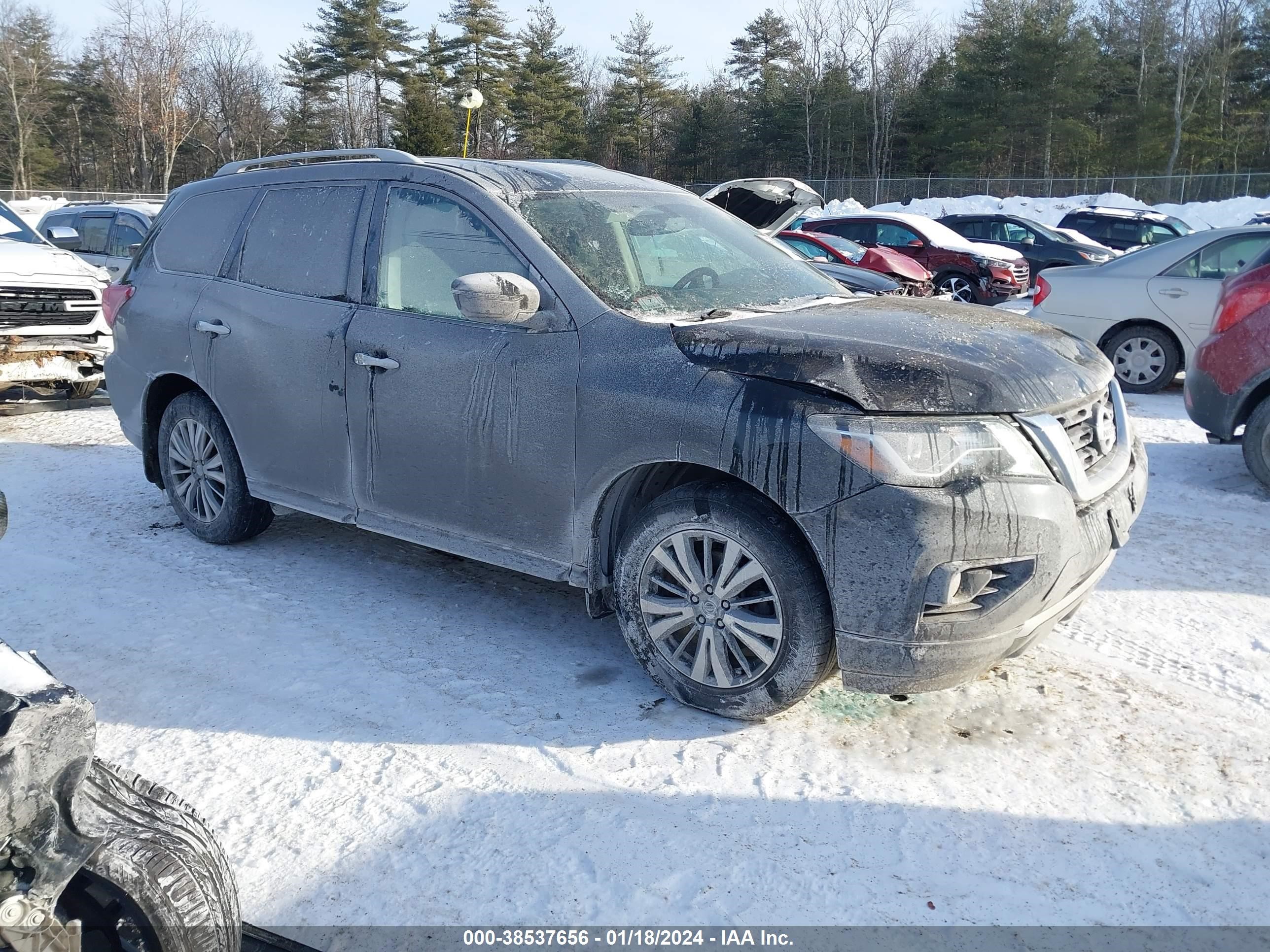 nissan pathfinder 2019 5n1dr2mm9kc609990